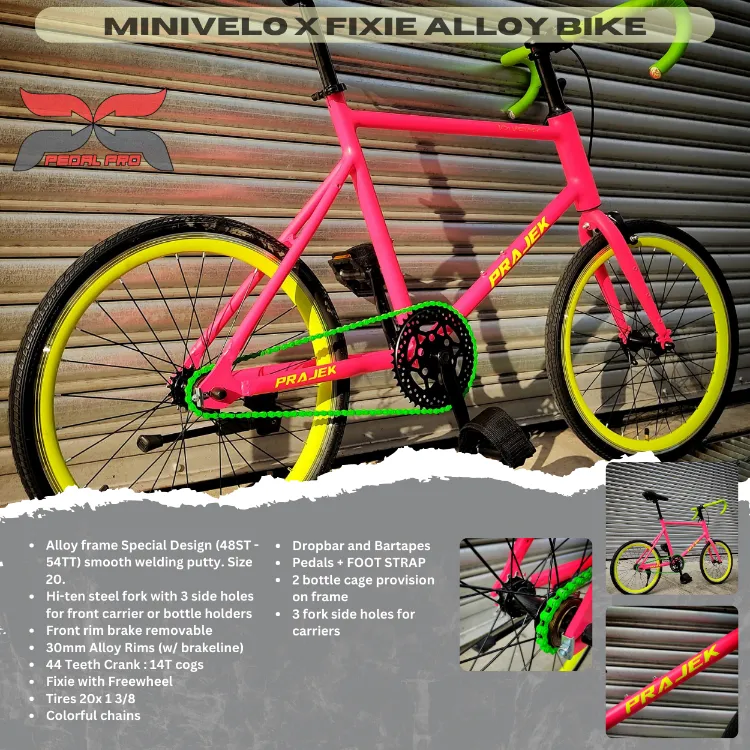 Pink Mini Velo Fixie Quella Bicycle Fixie Bike Customize Your Own