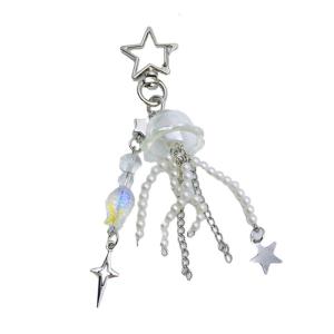 Eye Catching Phone Lanyard Unique Phone Charm Y2k Handmade Phone Pendant Phone Chain Alloy Material for Phone Bag Keys