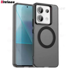 Đầy Màu Sắc Điện thoại mờ Trường Hợp Đối với Redmi Note 13 Pro 5G Không Dây Sạc Chống Sốc chống rơi bền mỏng mặt sau cứng bằng nhựa PC Bìa Nz58