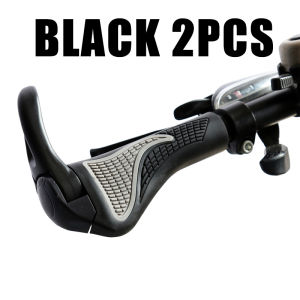 PANDA [Pengiriman Cepat] Gagang sepeda ergonimis 2PCS Gagang sepeda MTB anti-selip MTB Handlebar Grip Lock-on Alloy Rubber Handlebar Grip Bicycle Handlebar Grips MTB mountain bike bicycle