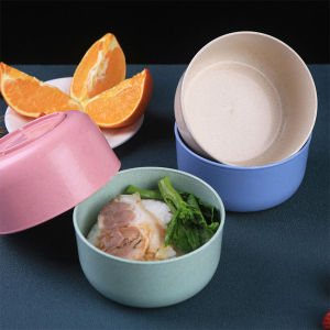 ชามข้าวเด็กข้าว สาลีทรงกลม ปลอดภัย วัสดุธรรมชาติ และ Time Zones รูปลักษณ์ของ Round plastic bowl