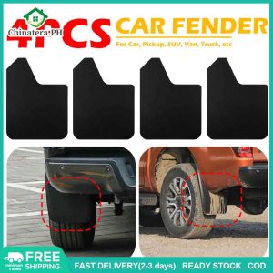 [Fast Delivery] 4pcs/set Universal Car Pickup SUV Van Truck Mud Flaps Mudguards Front Rear Fender Splash Guards Mudflaps