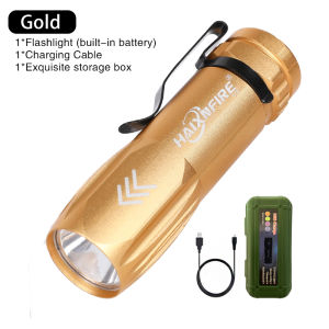 HaixnFire X100 Escort flashlight USB Rechargeable Torch Camping Light Searchlight