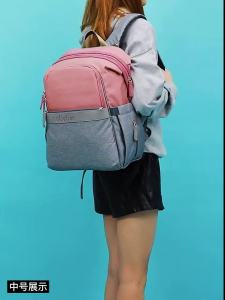 2025 กระเป๋าคุณแม่ไซส์ใหญ่กระเป๋าแม่และเด็กความจุใหญ่คุณแม่พร้อมกระเป๋าเด็กกระเป๋าเป้สะพายหลังมัลติฟังก์ชั่นสำหรับคุณแม่