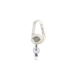 SYBILX 8 Color Office Card Holder Telescopic Anti Lost Carabiner Keychain Badge Holder Badge Reel Clip Easy Pull Buckle