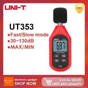 UNI-T UT353 Noise Meter Db Meter 30-130dB Mini Audio Sound Level Meter Decibel Monitor