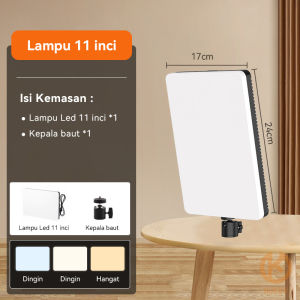 TNW Lampu Foto Led Lampu Lighting Lampu Sorot Lighting Studio+Tripod Lampu Lampu Live Vlog Konten Kreator Lighting Studio Foto Produk