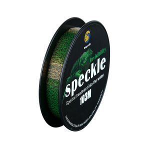 Bingolife Senar Pancing Speckle Bunglon Kecil Kuat Anti Keriting 16kg Mudah Tenggelam Anti Keriting Nylon Fishing Line Hijau Biru