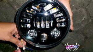 Lampu daymaker 7inch Tiger japstyle tirev Vixon 5.75 inch cb gl series megapro custom import