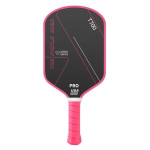 WAPKTY Carbon Fiber Pickleball Paddle 16MM T700 Pickleball Rackets Set Durable Frosted Surface Professional Game Supplies
