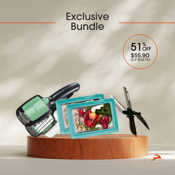 [JML Official] 2024 Kitchen Bundle Gourmet Chef Skinny Stacks, Nicer