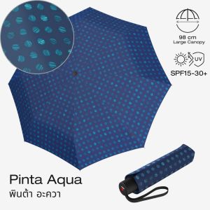 A.050 Medium Manual Compact Umbrella Waterproof Windproof with Easy Handling Knirps