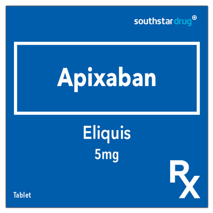 Rx Eliquis 5mg Tablet Lazada PH