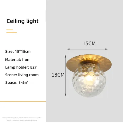 OSABO đèn Led trần hiện đại cho phòng ngủ phòng ăn phòng khách Sáng Tạo nhỏ Đèn trần E27 đèn hành lang ailse đèn ban công