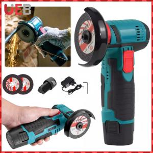 [UEB] เครื่องเจียรไฟฟ้าแบบพกพา 12V ขนาด 3 นิ้ว สำหรับตัดและขัด รีชาร์จได้ น้ำหนักเบาใช้งานง่าย