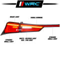 LX656 Lexus IS250 IS300 IS350 2013 - 2020 Dynamic Light Bar Tail Lamp With Rear Centre Light Garnish. 
