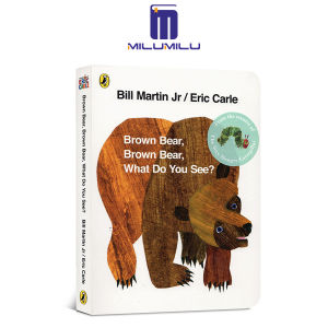 Brown Bear What Do You See Board Book Colouring English Activity Story Book Original English books