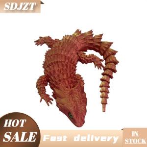 SDJZT 3D In Liền Thằn Lằn Bức Tượng Di Chuyển Phim Hoạt Hình Trang Trí Máy Tính Để Bàn Hình Cho Bé Trai Cô Gái Phòng Trang Trí Nội Thất