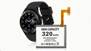 SHENMZ 320mAh EB-BR880ABY Samsung Galaxy Watch 4 Classic SM-R880 SM-R885 (42mm)/Galaxy Watch 4 SM-R860 SM-R865 (40mm) with Repair Tool Kits