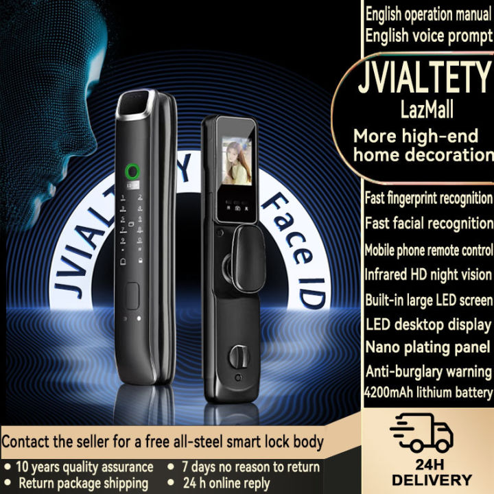 JVIALTETY smart door lock Full automatic intelligent door lock