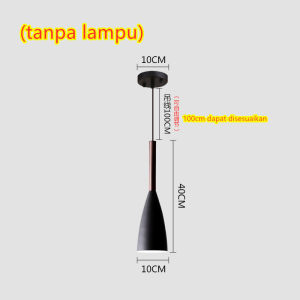 3 Warna LED Lampu Gantung Minimalis 3 in 1 Lampu Hias Gantung Kap Lampu Aluminium Dudukan Lampu Kayu Solid Berbagai Macam Warna Macaron Kap Lampu Gaya Desain Skandinavia Ruang Makan Dapur Ruang Tamu Lorong Belajar COD Pengiriman Cepat