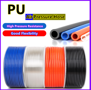 2/10M 10*6.5mm Poly Urethane Pipe Air Hose Pneumatic Tube Pipe PU Hoses For Compressor Polyurethane Tubing