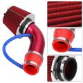 76mm 3 Inch Universal Car Cold Air Intake Filter Aluminum Induction Hose Pipe. 