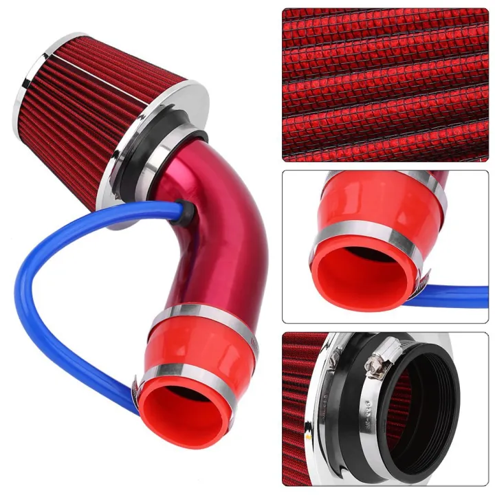 76mm%203%20Inch%20Universal%20Car%20Cold%20Air%20Intake%20Filter%20Aluminum%20Induction%20Hose%20Pipe%20-%20Image%207