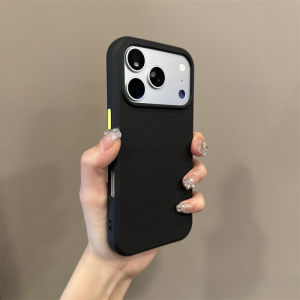 Matte Case for iPhone 15 16 17 Pro Max Air Skin Feel Original Color Shell Protective Flannel Design on Back Cover Coque