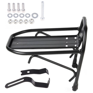 Aluminum Alloy Front Rack Bike Luggage Shelf for Carrier Panniers Bracket Cycling Stand
