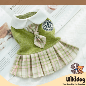 Pet Dog Cat Autumn High School Uniform Clothes Shih Tzu Puppy Cat Skirt Pet Dress for Dogs and Cats