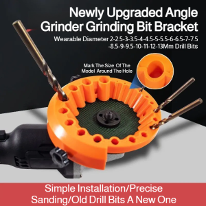 Multifunctional Drill Grinder Multi-Specification Drill Grinding Auxiliary Tool Precise Sanding Easy To Use Quick Drill Bit Grinding Tool
