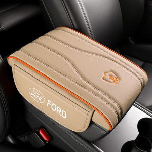 Car Armrest Box Mat Memory Foam Car Armrest Height Pad Auto Armrests Storage Box Cover Pad For Ford Ranger Raptor T6 T7 WL Everest Focus Escape Mustang Ecosport F150