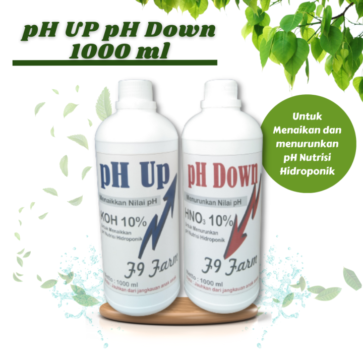 pH Up pH Down Nutrisi Hidroponik 1 Liter