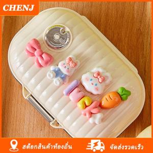 [COD] CHENJ Ship within 24 hours กล่องยาแบบพกพาขนาดเล็กกล่องยาสำหรับเดินทางลายการ์ตูนน่ารักสำหรับเจ็ดวันกล่องยาแยกหลายตารางกล่องเก็บยาปิดผนึก