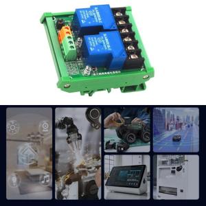 2 Channel Relays Module Electronic Hobbyist Module homes System Relays Plastic for Automation & Industrial Application