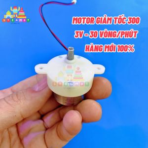 Motor giảm tốc mini 300 3V Tốc độ 30 vòng/phút Hàng mới 100% - LK0676