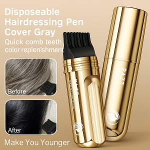 It Disposable Hair Styling Stick Waterproof And Sweat-Proof Hair Styling Stick Hair Coloring Pen With Comb 一次性染发梳