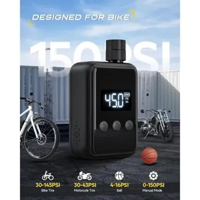Mini Electric Bicycle Pump