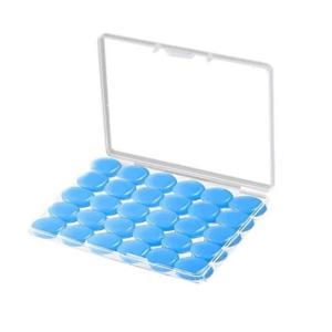 ปลั๊กอุดหูซิลิโคนใช้ซ้ำได้ตัดเสียงรบกวนกันน้ำ30ชิ้นสำหรับว่ายน้ำศึกษาการนอนหลับทำงานบนเครื่องบิน