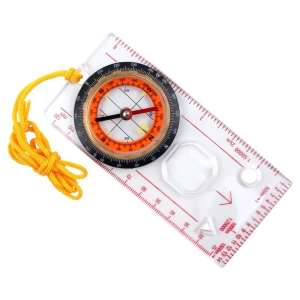 Orienteering Compass Hiking Backpacking Compass Ruler Camping Hiking Survival Scout Compass
