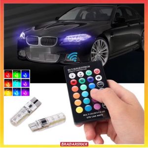 LED T10 REMOTE CONTROL Multi Colour Function Car Motor Kereta Lampu Kecil