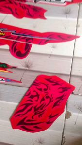 Striping Soul MX Dragon: Stiker Kualitas Tinggi & Tahan Lama