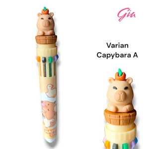 PULPEN 10 WARNA CAPYBARA | PEN WARNA WARNI CAPYBARA | CAPIBARA | CAPYBARA | PULPEN WARNA WARNI CAPYBARA | PULPEN CETEK CAPYBARA | KMK