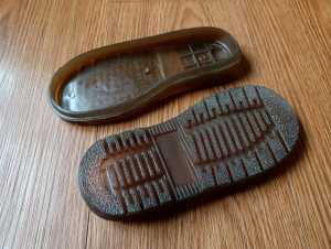 Outsole Sol Sepatu Boot Anak Alas Bawah Sol PVC Kuat B23 size 21 sd 26