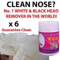 Clear nose white Blackheads remover cream Thai gel mat. 