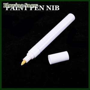 Blowing Trống Refillable Bút Trống 3-6Mm Đôi Đầu Có Thể Đảo Ngược Nib Sơn Bút Tốt Nib Đánh Dấu Nhôm Ống Sơn Bút Phụ Kiện