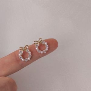 【ZEVER】ใหม่ ต่างหูสตั๊ด โอปอล ทรงเรขาคณิต สี่เหลี่ยม แบบหนีบ