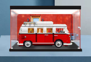 Acrylic Display Case Box 10220 Creator Expert Volkswagen T1 Camper Van (Only display case box No blocks Model)