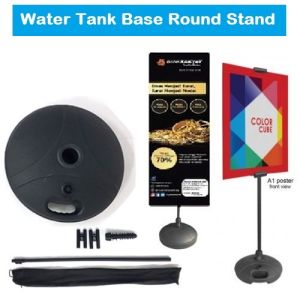 Water Tank Base Round Stand For Bunting Banner Poster Use Only